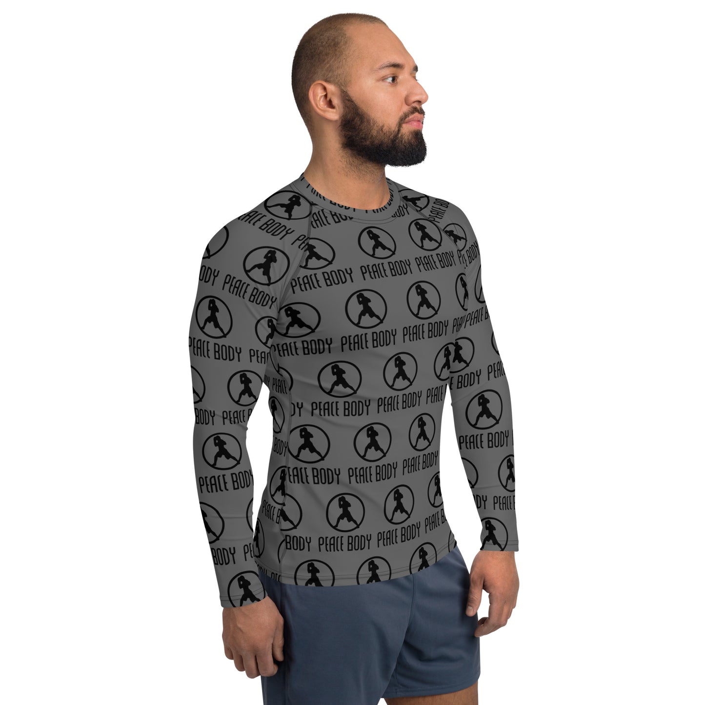 Men's Peace Body (Boxing) Rash Guard