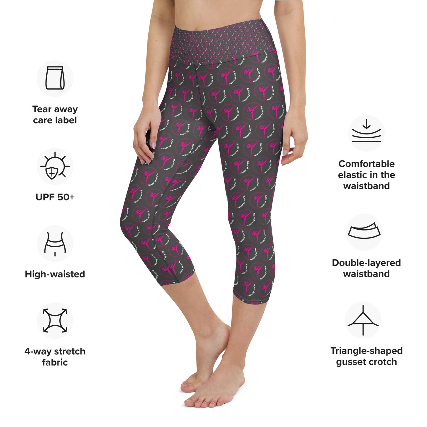 WKB Yoga Capri Leggings