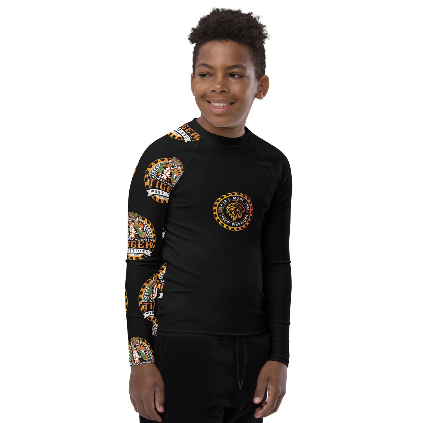 Tiger Warriors Youth Rash Guard