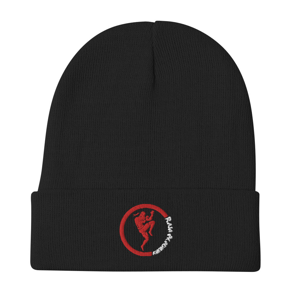 Raja Academy Embroidered Beanie