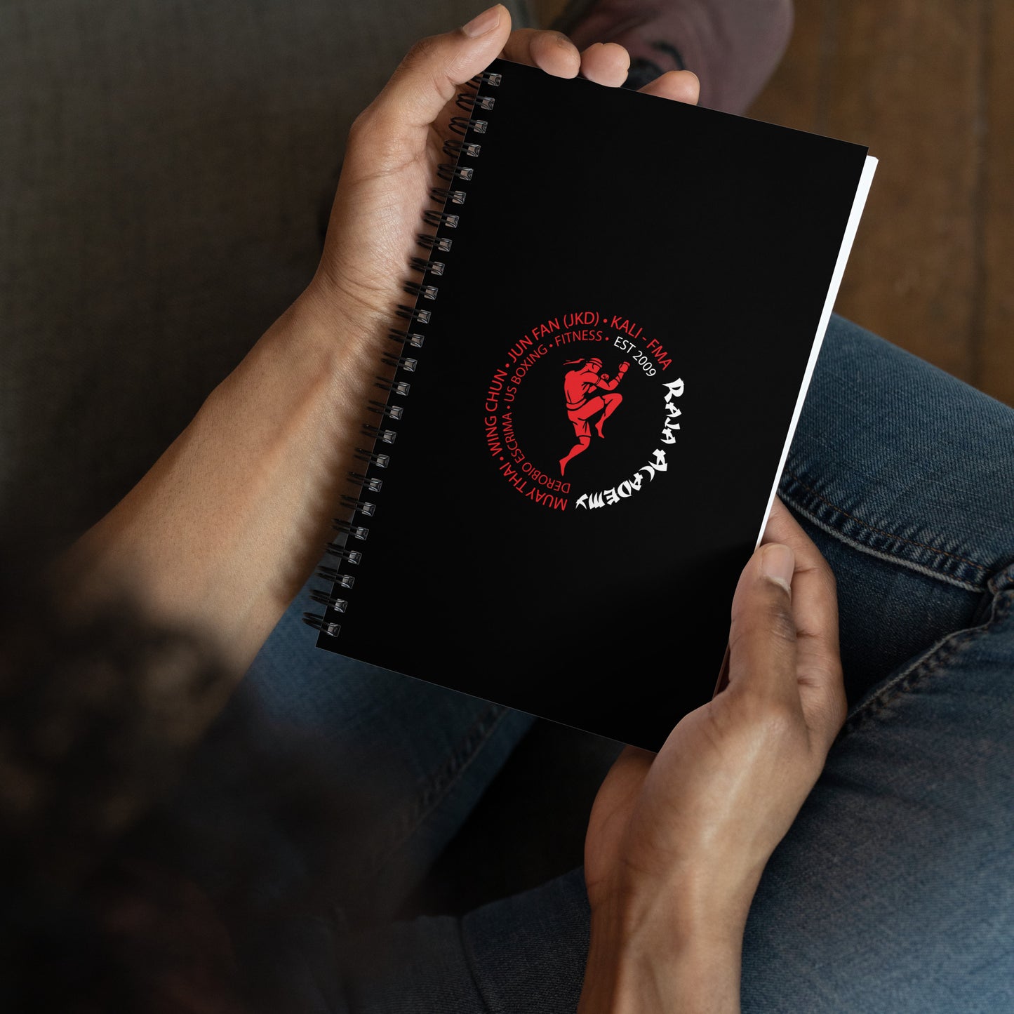 Raja Academy Training Spiral Notebook