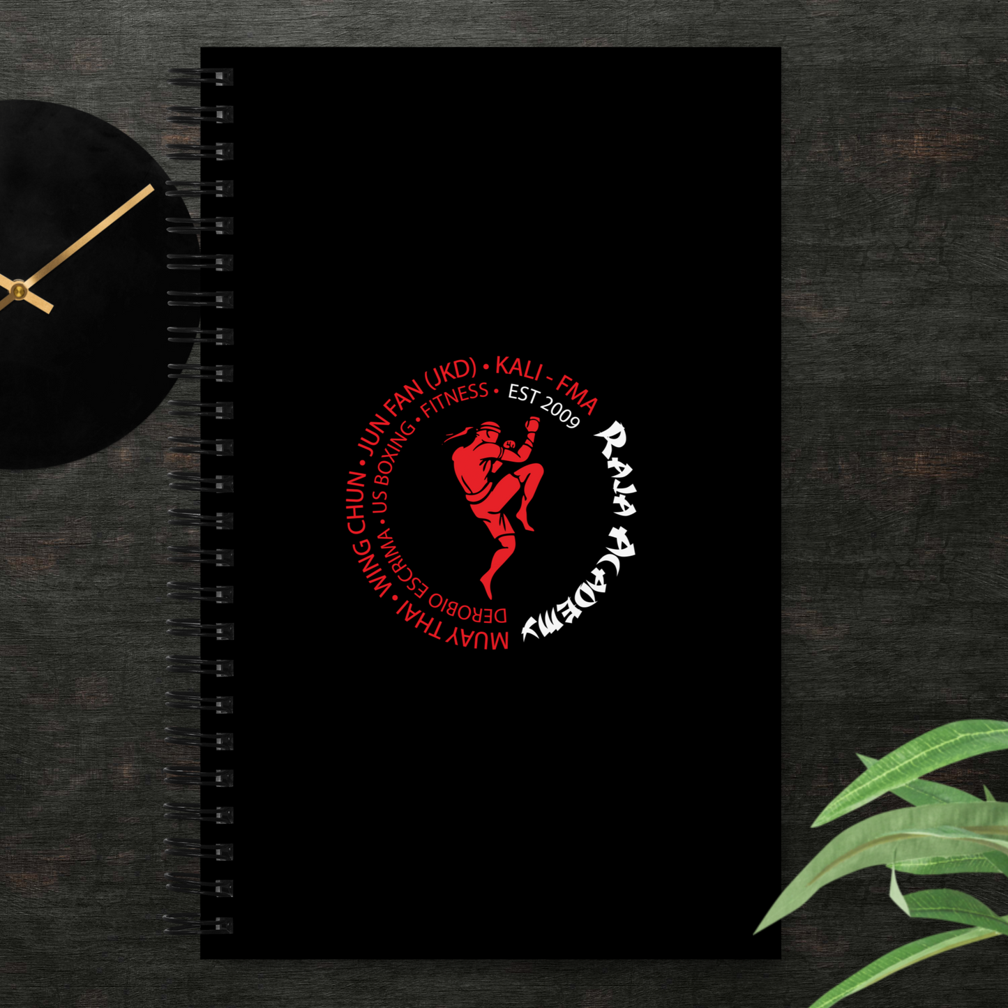 Raja Academy Training Spiral Notebook