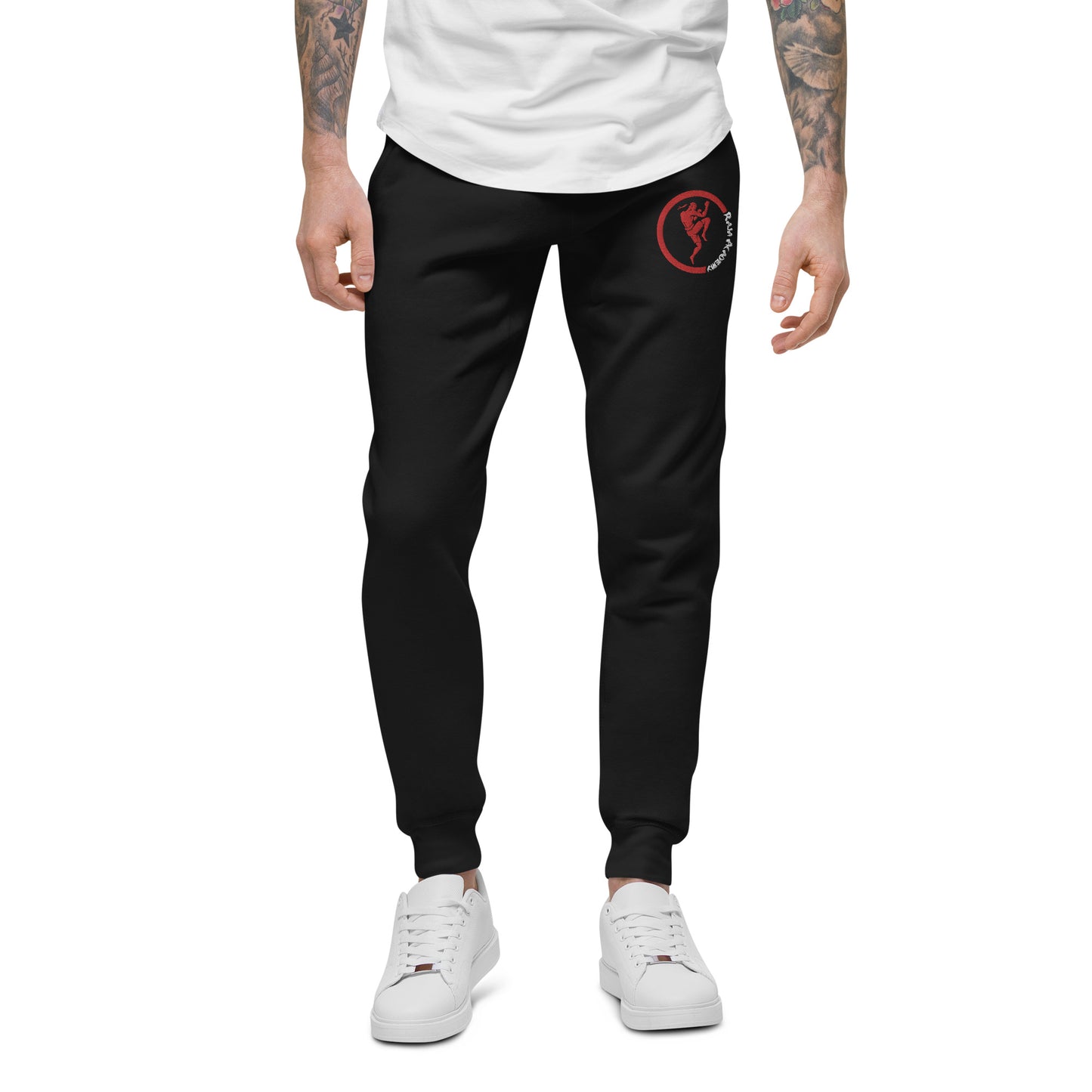 Raja Academy Unisex Fleece Sweatpants (Embroidered Logo)