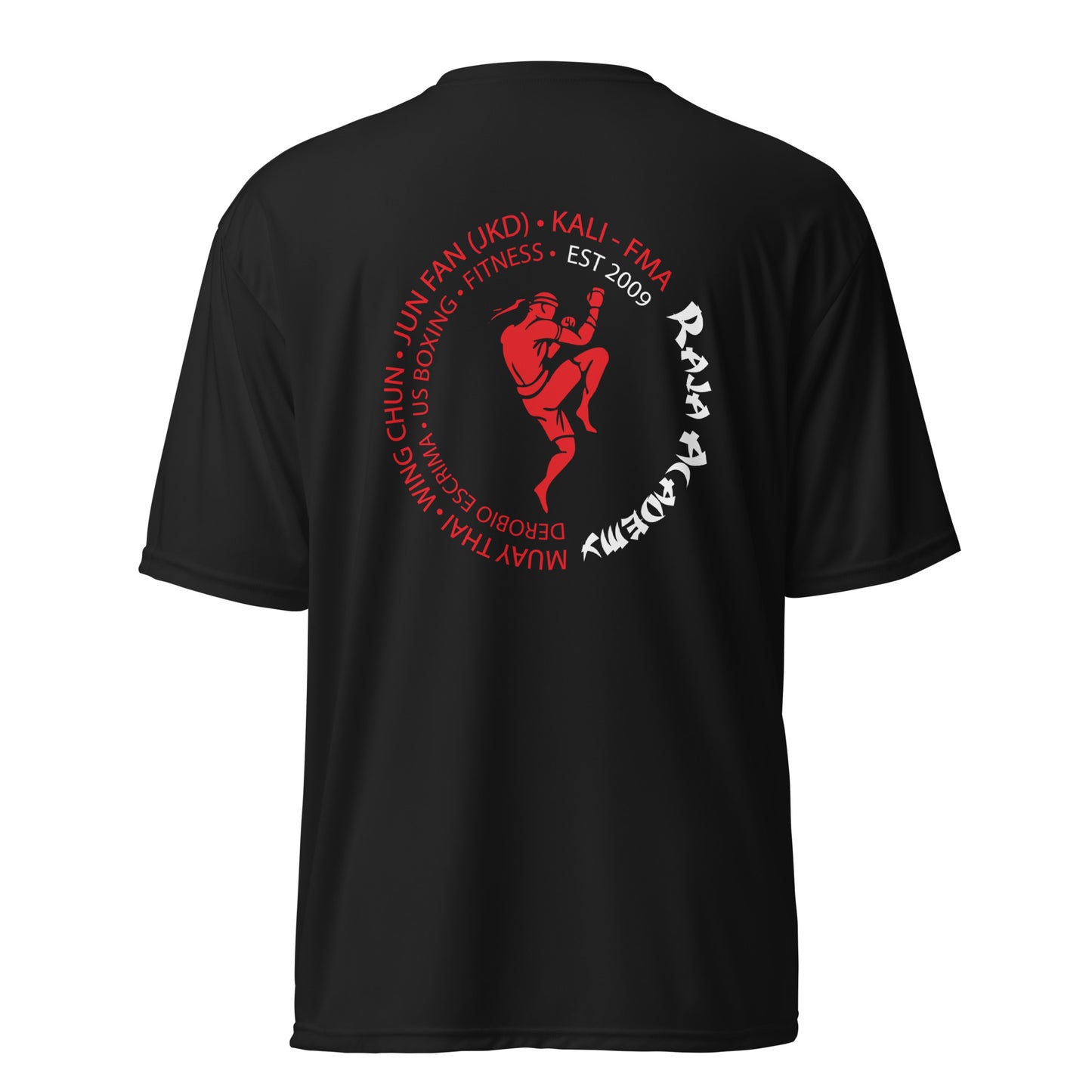 Raja Academy Unisex Performance Crew Neck T-shirt