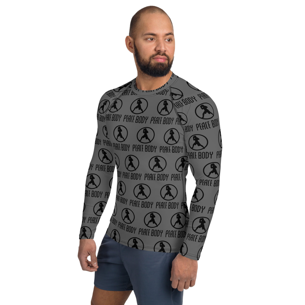 Boxing Rash Guard Men's Peace Body (Boxing) Rash Guard – Raja Academy of Martial Arts